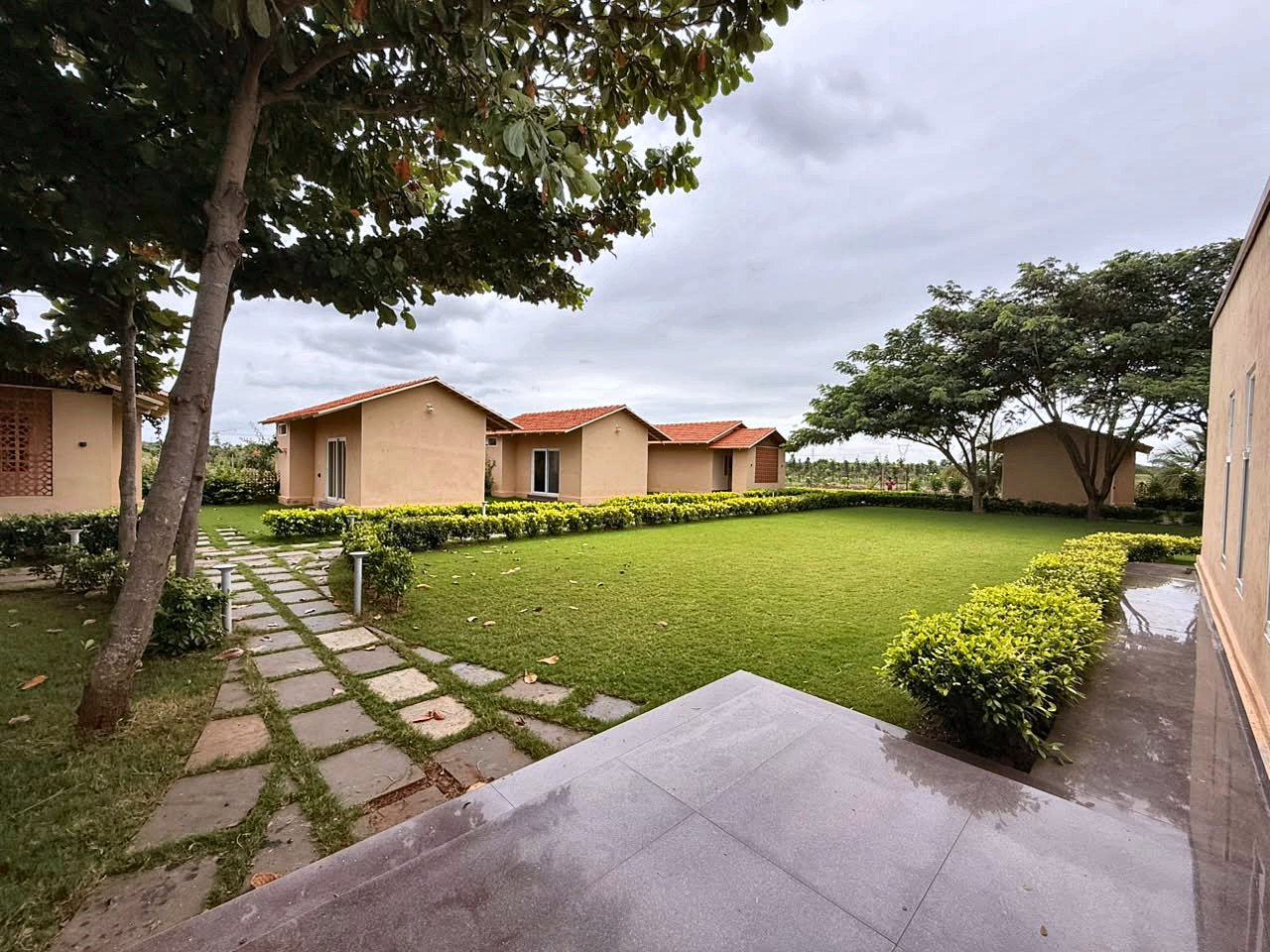 Cottages and lawns